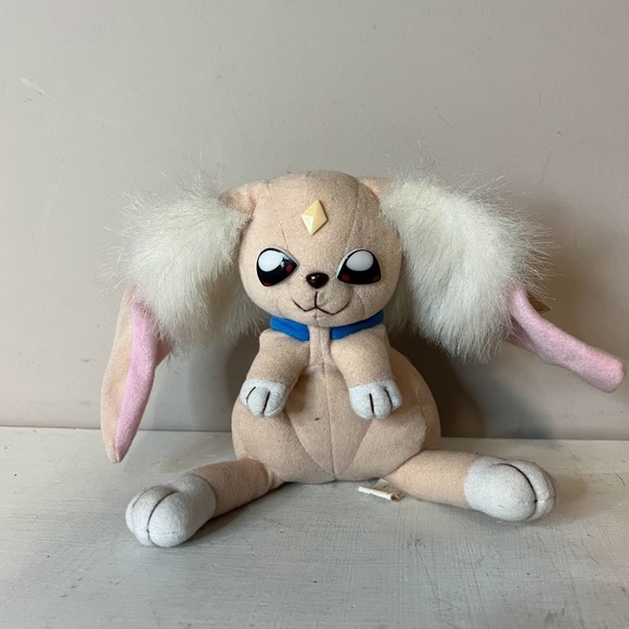 Vintage Ungertoys Tenchi Muyo Cabbit Ryo Ken-Ohki Long Ears Anime Plush
